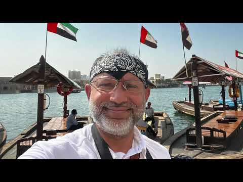 দুবাই খালে নৌকা ভ্রমণ। Visiting Majestic Dubai Creek. Vlog #6