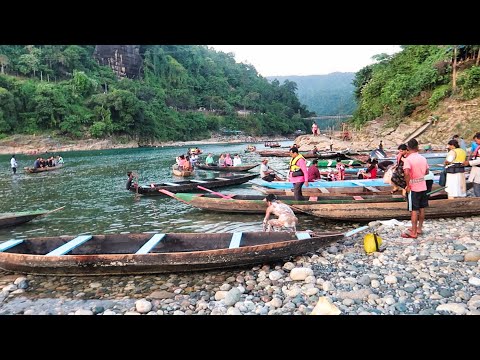 Dawki Meghalaya || India Bangladesh Border