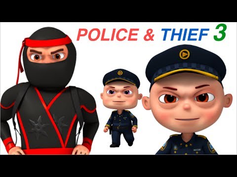 Zool Babies Police And Thief | Part 3 | Cartoon Animation For Children | Videogyan Kids Shows
