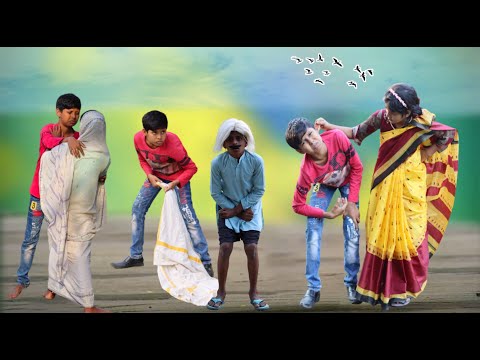 জামাই শাশুড়িকে জড়িয়ে ধরে এটা কি করলো দেখুন || Bangla Funny Video 2021 || New Natok #banglafuntv#