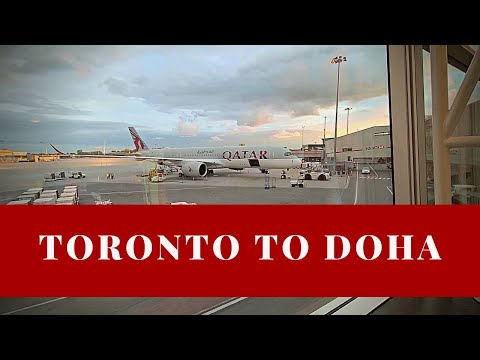 JOURNEY FROM Canada TO Bangladesh |Toronto to Montreal | Montreal to Doha | Qatar A350