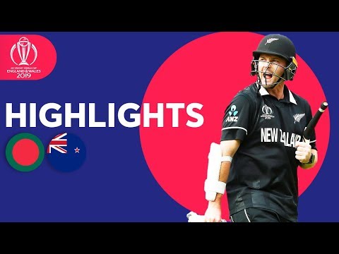 Down To Final 2 Wickets! | Bangladesh vs New Zealand – Match Highlights | ICC Cricket World Cup 2019