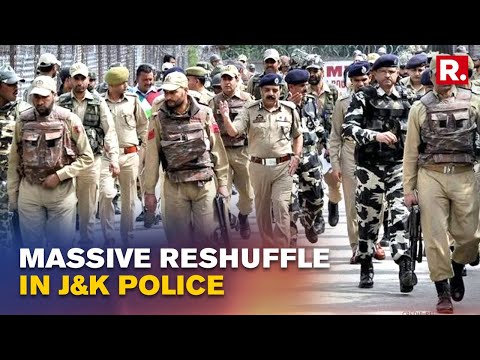 Major Reshuffle in J&K Police After Srinagar Attack; SSP Srinagar, 6 Other Police Chiefs Transferred
