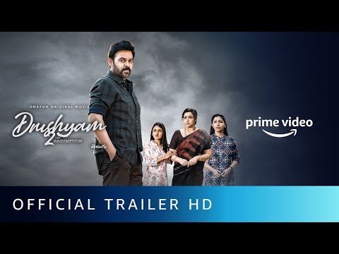 Drushyam 2 – Official Trailer | Venkatesh Daggubati, Meena | New Telugu Movie 2021 | Amazon Original