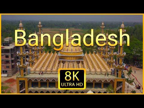 Bangladesh 8K ULTRA HD – Scenic Drone Relaxation Video With Calming Piano Music