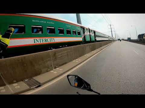 Jamuna Bridge | Benelli 165s | Travel Bangladesh