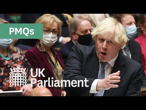 Prime Minister's Questions with British Sign Language (BSL) – 15 December 2021