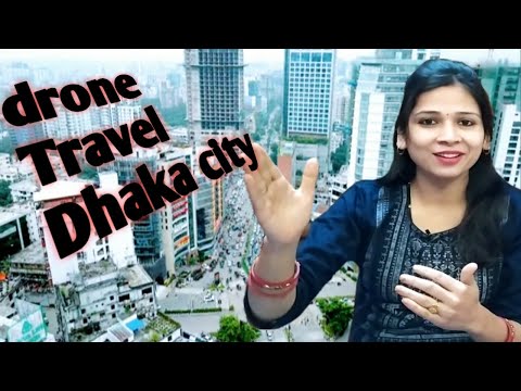 indian react on Dhaka , Bangladesh 🇧🇩 4K by drone Travel