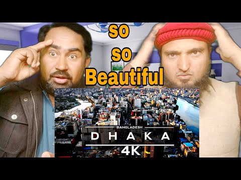 Dhaka _  Bangladesh —- 4K by drone Travel | Pakistani Reaction