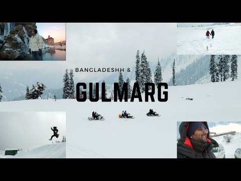 From Bangladesh to Kashmir: Experiences of foreign tourists in Gulmarg 💕🥰🥶