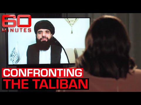 Reporter's fiery interview with Taliban leader after Afghanistan devastation | 60 Minutes Australia