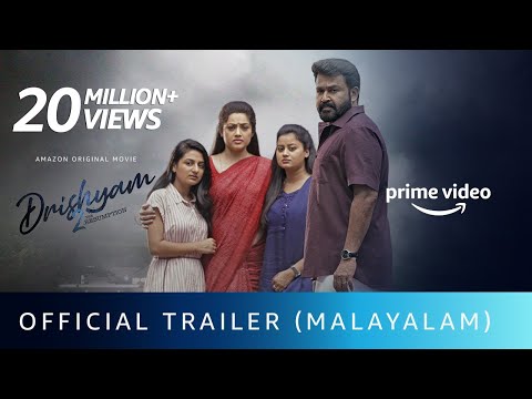 Drishyam 2 – Official Trailer (Malayalam) | Mohanlal | Jeethu Joseph | Amazon Original Movie| Feb 19