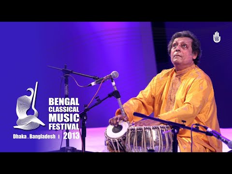 Pandit Swapan Chaudhuri at Bengal Classical Music Festival 2013, Dhaka , Bangladesh