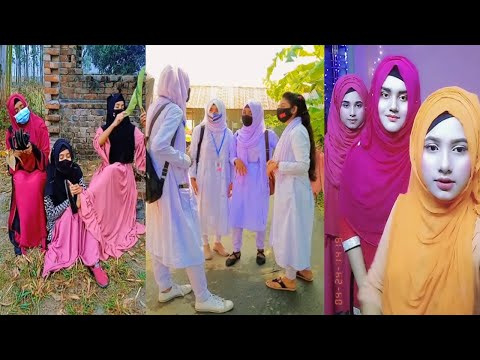 স্কুল কলেজের মেয়েদের সেরা টিকটক ভিডিও | Part 17 | Bangla Funny TikTok And Likee Video