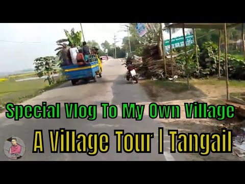 Special Vlog To My Own Village | A Village Tour | Tangail | Bangladesh | Travel Vlog