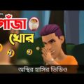 সেই রকম গাঁজা খোর 🤣| bangla funny cartoon video | Bogurar Adda All Time
