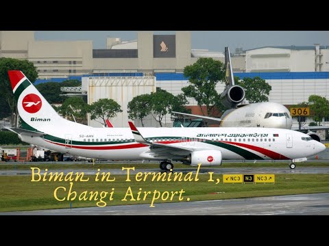 Biman Bangladesh Airlines B738 Singapore to Dhaka Flight Review | Jewel Changi |
