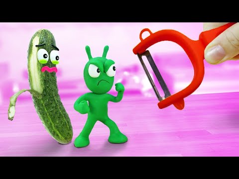 Best of Pea Pea Funny Stop Motion Cartoon