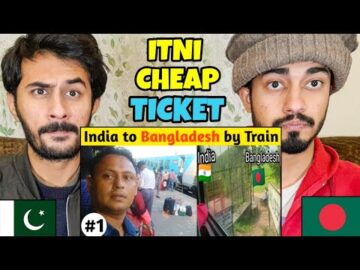🇵🇰 Pakistani Reaction on India to Bangladesh by Train l Kolkata to Dhaka l Maitree Express 🇧🇩