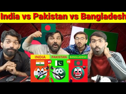 India vs Pakistan vs Bangladesh Country Comparison 2021| Pakistani Reaction