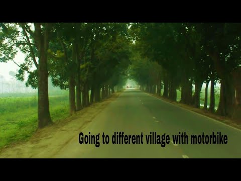 Travelling in countryside Village Road Bangladesh – Jagannathpur – sylhet – Daily Villlge Life