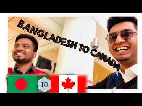 BANGLADESH TO CANADA | DHAKA TO WINNIPEG | MANITOBA