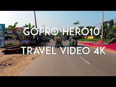 GoPro Hero 10 Travel Video 4K-Beautiful Village in Bangladesh-Shobuz Cinemark