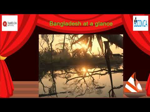 Bangladesh marked by lush greenery and waterways