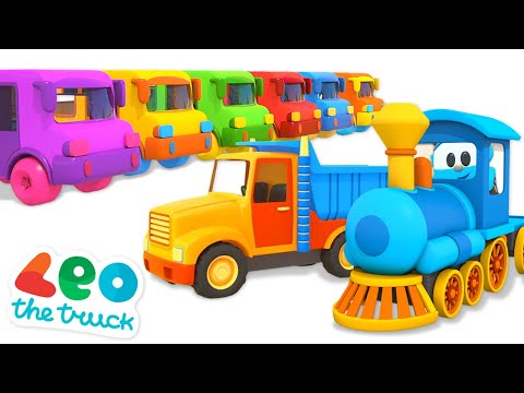 🔴🔴 Car Cartoons for Kids & Baby songs – Leo the Truck and Street Vehicles – Cars and trucks