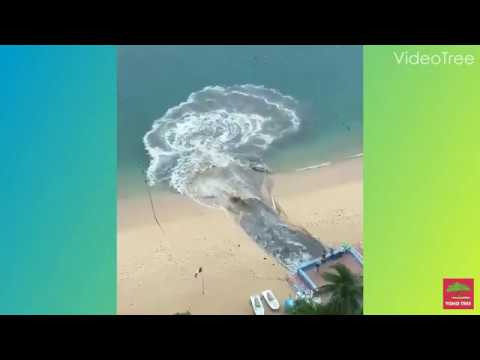 Shocking Video of Black Sewage Spill in Mexican Beach | Federal Crime | Investigation On