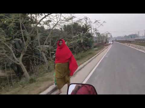 See how beautiful the roads of Bangladesh, travel to Bangladesh