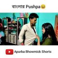 বাংলার Pushpa raj 🤣 | mai jhukega  nahi sala | Apurba Bhowmik Funny Video |Funny Status #shorts