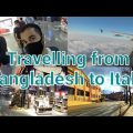 First Plane Journey Experience |  Bangladesh-Turkey-Italy Travel Vlog | Rakib's Days