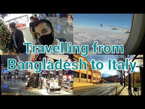 First Plane Journey Experience |  Bangladesh-Turkey-Italy Travel Vlog | Rakib's Days