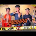 PUSHPA | TikToker Vs FreeFire Users | Bangla New Funny Video | Mr.Tahsim Official | mr.team