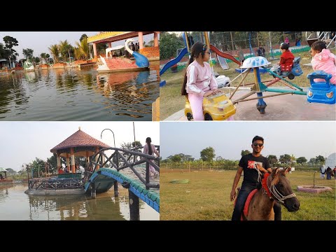 সবাই মিলে গ্রামের একটা পার্কে ঘুরতে গেলাম | Bangladesh travel vlog | Beautiful Village in Bangladesh