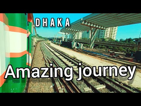 amazing Train journey | Dhaka | Bangladesh Railway