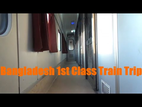 First Class Cabin Berth Sleeper Train Journey | Dhaka to Rajshahi | Bangladesh | 04D17 Day 9