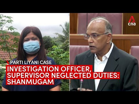 Police investigation officer, supervisor in Parti Liyani case neglected duties: Shanmugam