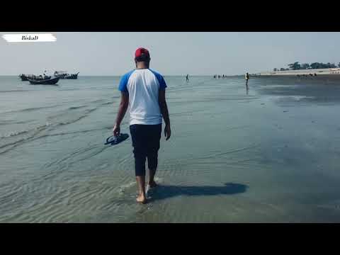 Kuakata Sea Beach In one shot.Beautiful Bangladesh.