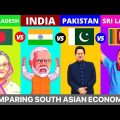 India vs Pakistan vs Bangladesh vs Sri Lanka – Country Comparison 2022