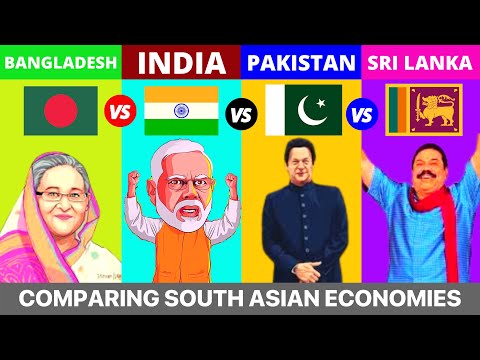 India vs Pakistan vs Bangladesh vs Sri Lanka – Country Comparison 2022