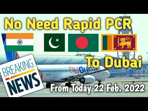 Dubai Travel Update | No Need Rapid PCR Test | India Pakistan Bangladesh Nepal | Live Talk Dubai