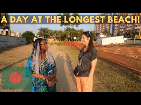 A Day At The Longest Beach in The World 🇧🇩! Bangladesh Travel