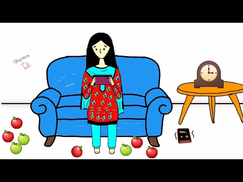 আমার কিছু বদ অভ্যাস 😒🤣 | Bangla funny cartoon | Cartoon animation video | flipaclip animation |