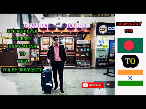 MY FIRST EVER BANGLADESH TO INDIA JOURNEY|| JOURNEY OF MY UNIVERSITY|| DHAKA TO KOLKATA TO GUJARAT