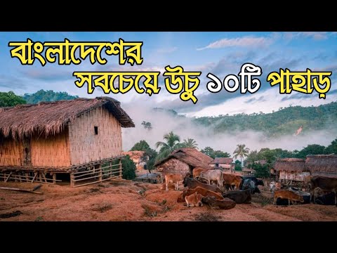 বাংলাদেশের সর্বোচ্চ উচু ১০টি পাহাড় – Top 10 Highest Mountain in Bangladesh – travel with rd