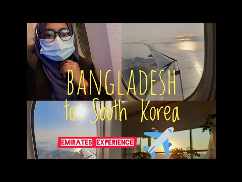 Bangladeshi Student🇧🇩 in South Korea🇰🇷|Dhaka airport Formlities| EMIRATESBoeing777-300ER✈️ #vlog1