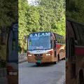 S alam Bus #khagrachari #bus #hill #road #driving #bangladesh #busvideo #shorts #hill #bussid #hanif