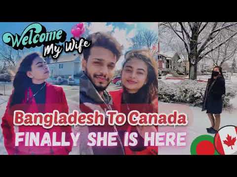 Finally, She is Here 💞 | Bangladesh To Canada 🇨🇦 | Spouse Open Work Permit |